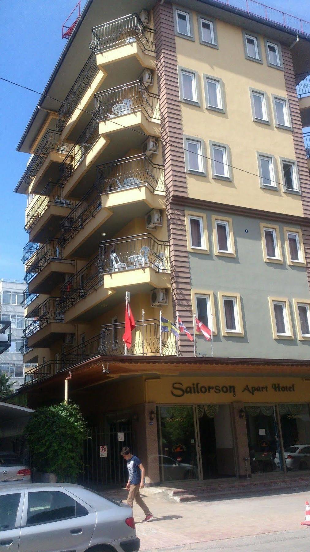 Sailorson Apart Hotel Alanya Exterior foto